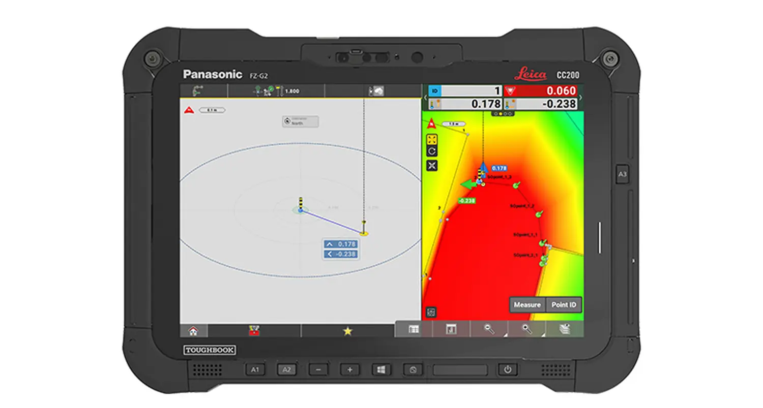 HVC TEC GmbH – Leica iCON site Software zum Abstecken