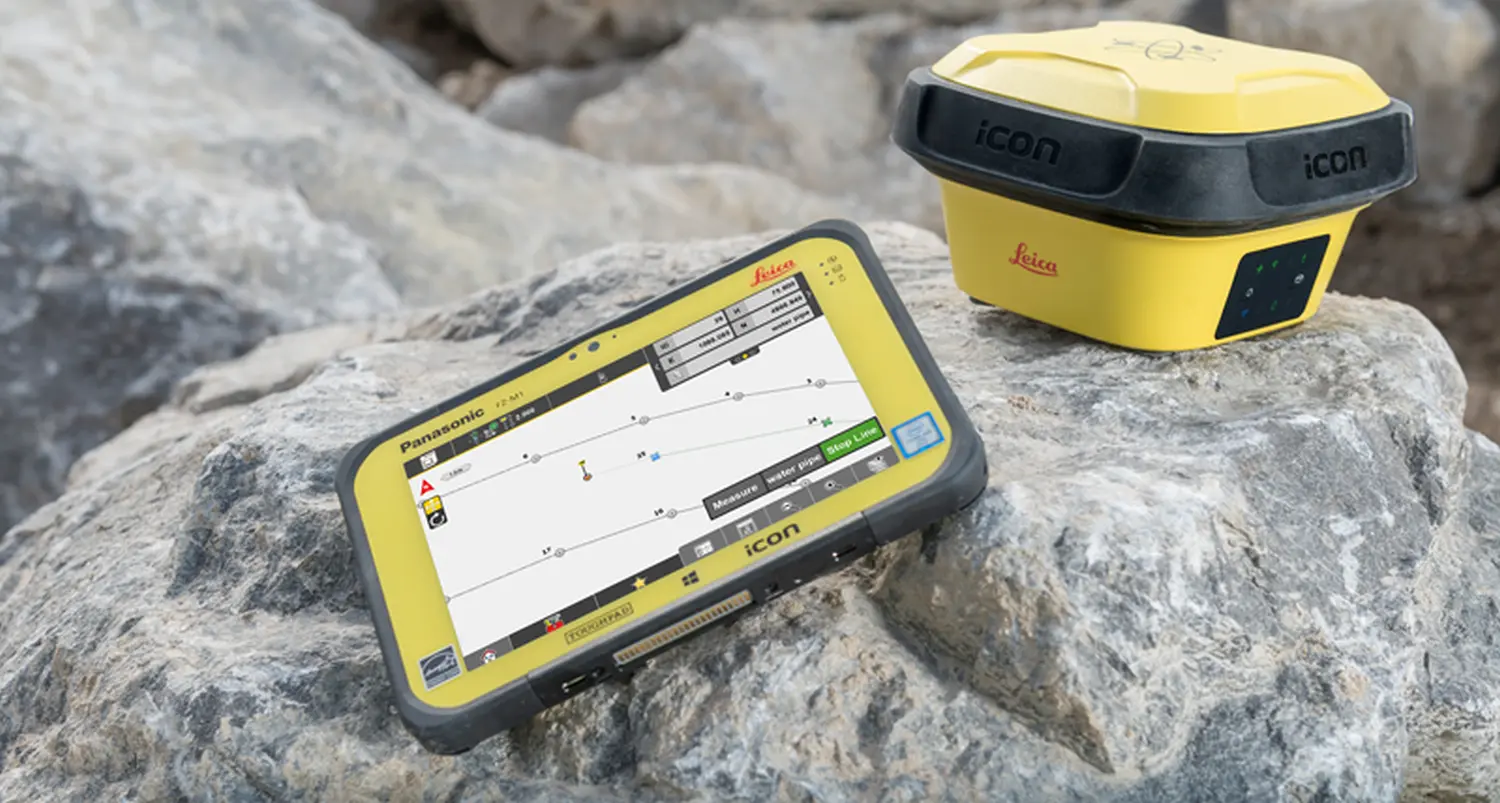 HVC TEC GmbH - Leica iCON site Software für die iCON site-Eingabe