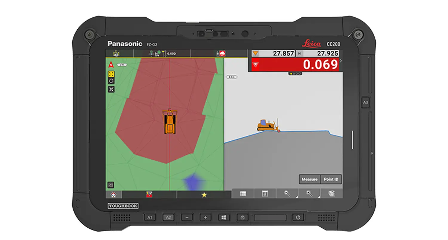 HVC TEC GmbH – Leica iCON site Software zur Maschinensteuerung