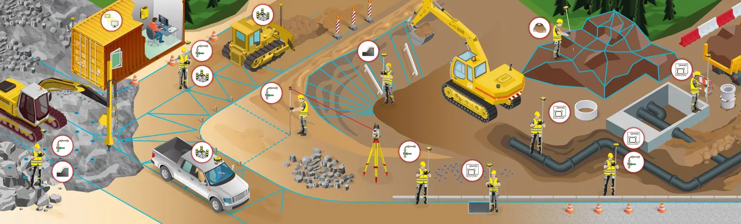 Leica iCON site – Software für Großbauprojekte von Sigma Handles GmbH