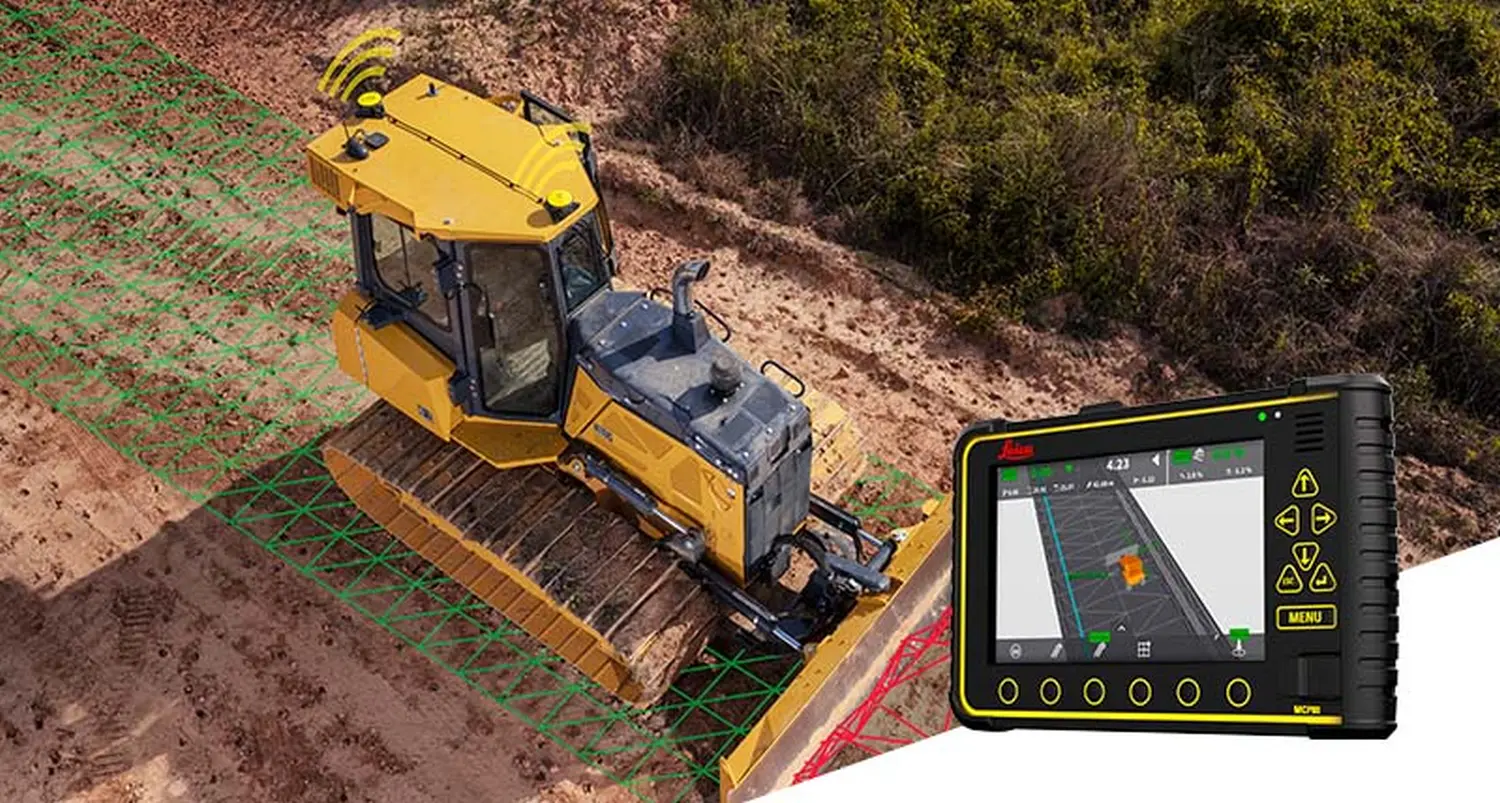 Maschinensteuerungslösungen von Leica Geosystems, insbesondere die Leica MC1-Plattform