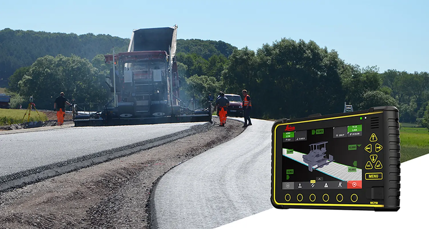 Maschinensteuerungslösungen von Leica Geosystems, insbesondere die Leica MC1-Plattform
