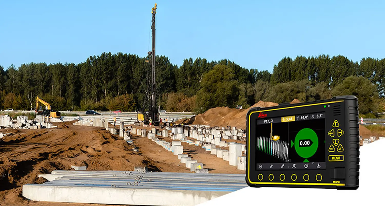 Maschinensteuerungslösungen von Leica Geosystems, insbesondere die Leica MC1-Plattform